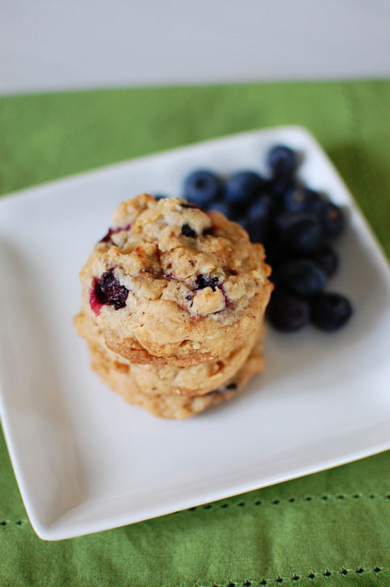 Blueberry White Chocolate Cookies
 Blueberry White Chocolate Cookies