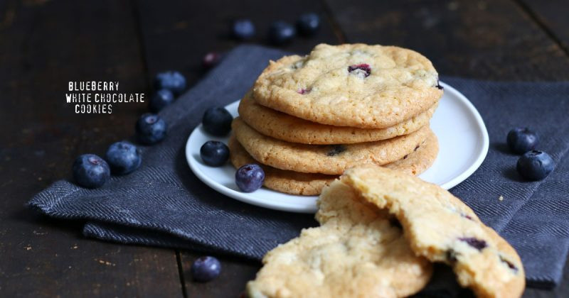 Blueberry White Chocolate Cookies
 Blueberry White Chocolate Cookies – Bake to the roots
