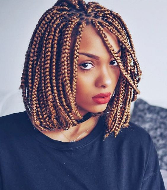 Bob Box Braids Hairstyles
 30 Short Box Braids Hairstyles For Chic Protective Looks