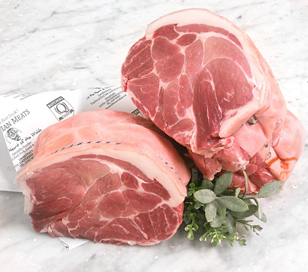Boneless Pork Shoulder
 Wel e Meridian Meats