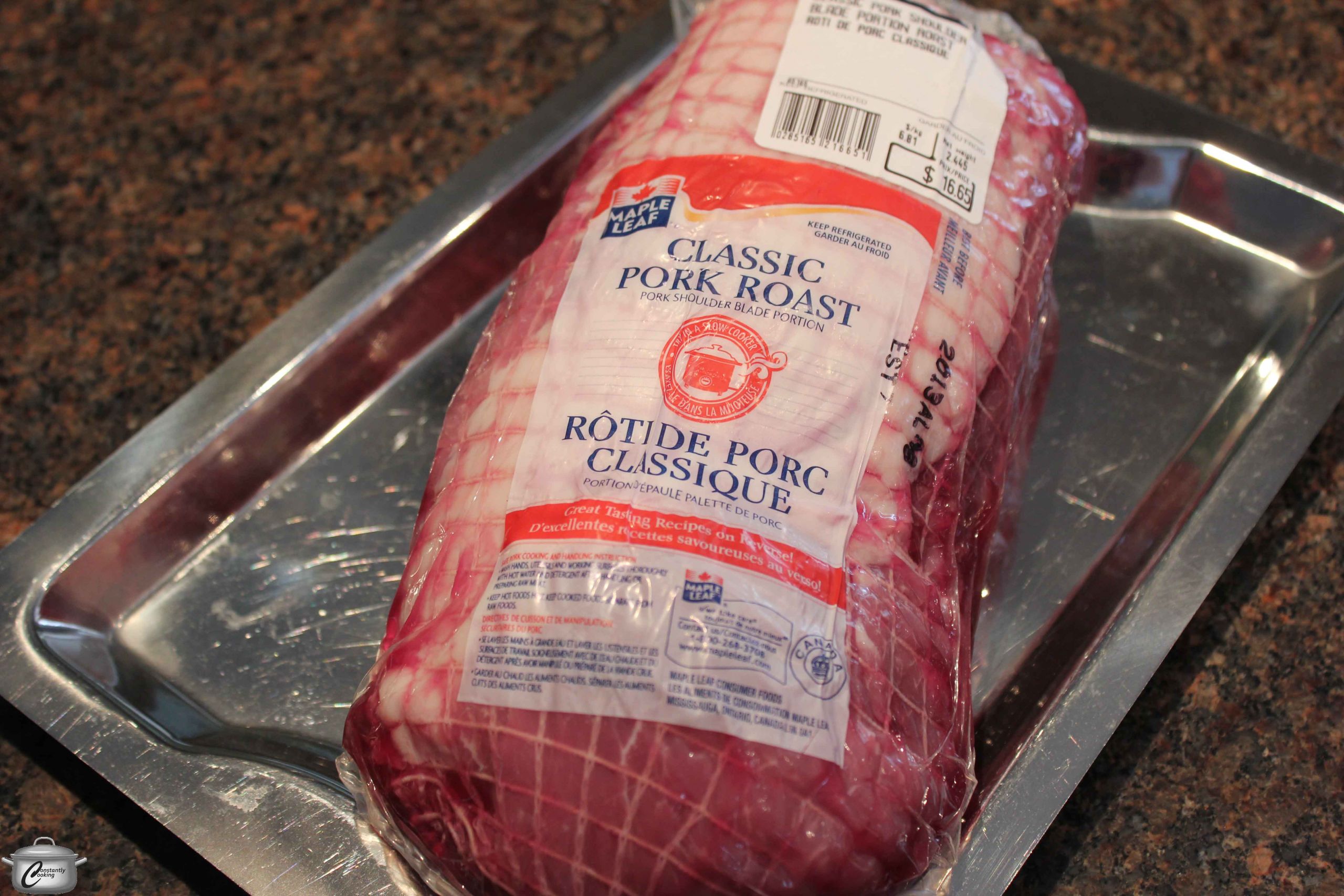 Boneless Pork Shoulder
 Easy Carolina style Pulled Pork