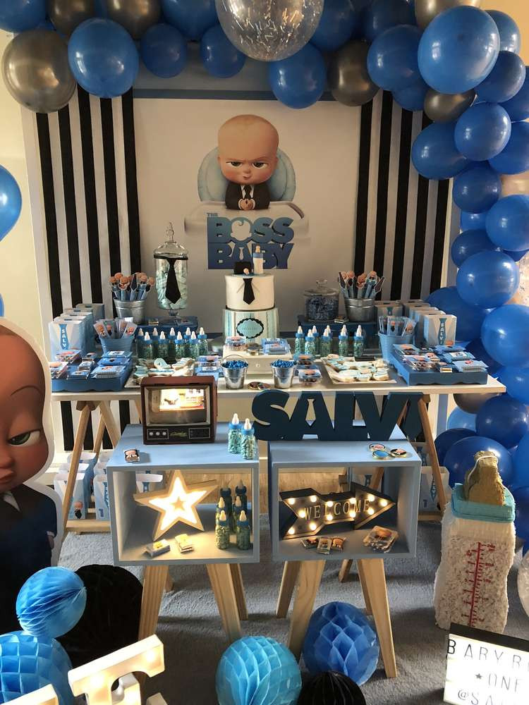 Boss Baby Party
 Baby Boss Birthday Party Ideas 1 of 9