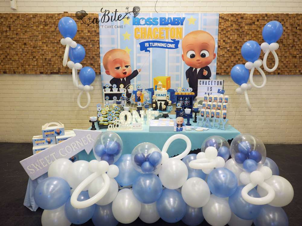 Boss Baby Party
 Boss Baby Birthday Party Ideas 1 of 9