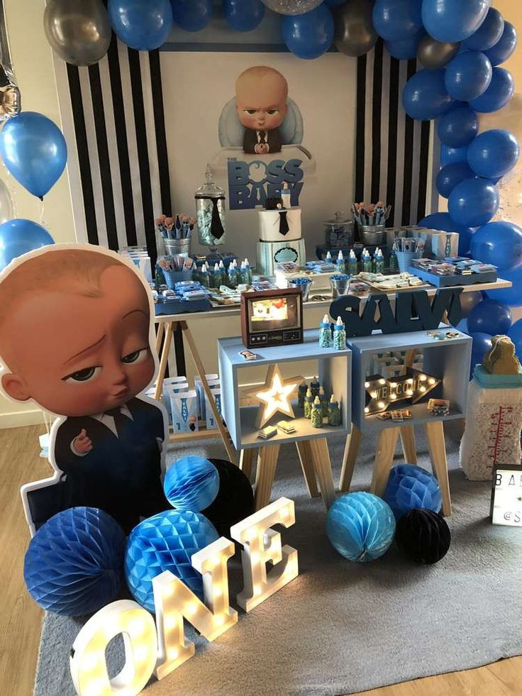 Boss Baby Party
 Baby Boss Birthday Party Ideas in 2019