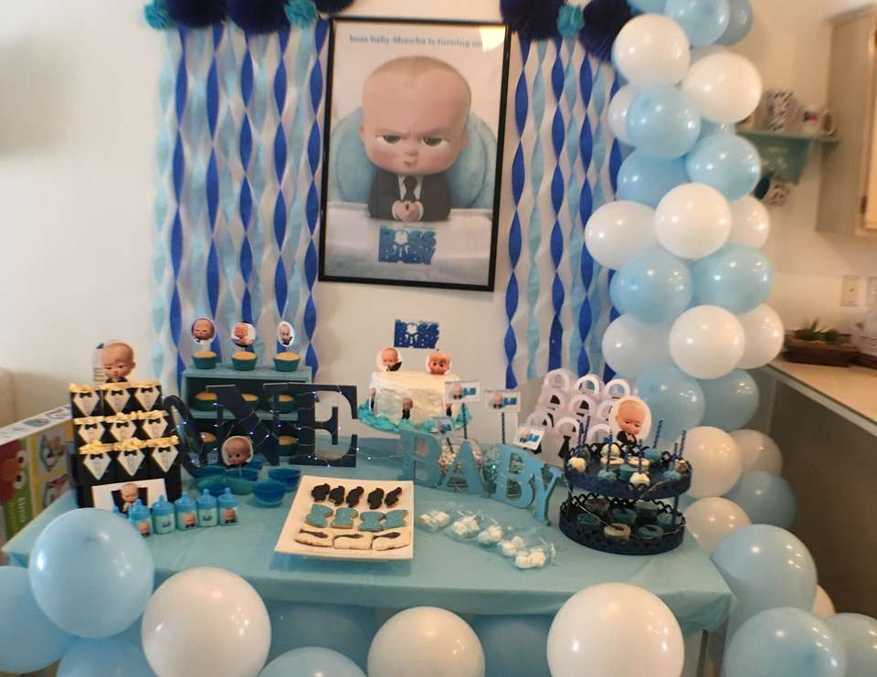 Boss Baby Party
 Boss baby Birthday "Shawha’s awesome 1st birthday party
