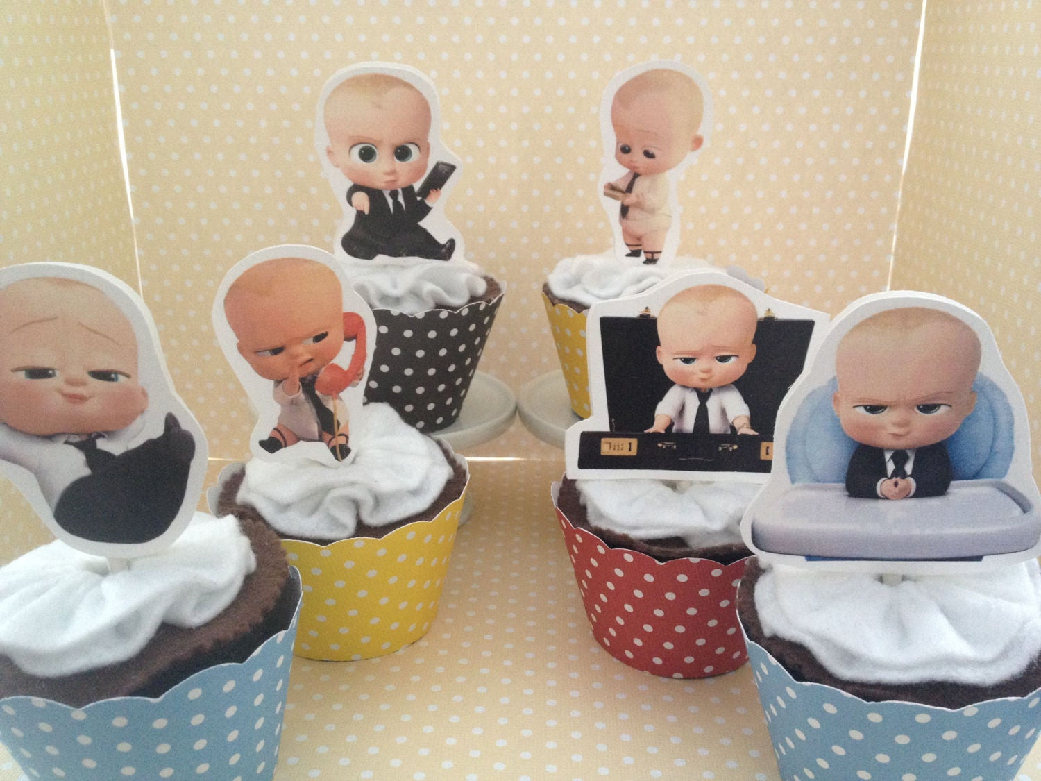 Boss Baby Party
 Boss Baby Party Cupcake Topper Decorations Set of 10