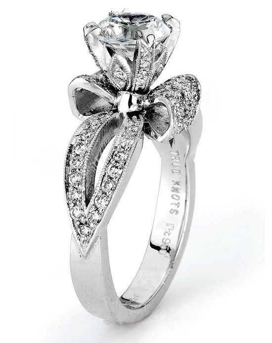 Bow Wedding Ring
 bow ring Wedding Jewelry in 2019