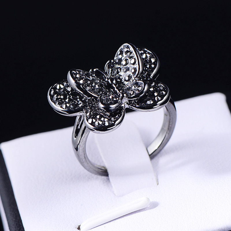 Bow Wedding Ring
 Vintage rings Gold Plated finger Bow ring wedding