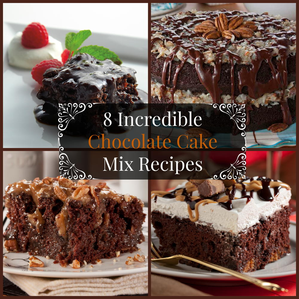 Box Chocolate Cake Recipes
 8 Incredible Chocolate Cake Mix Recipes