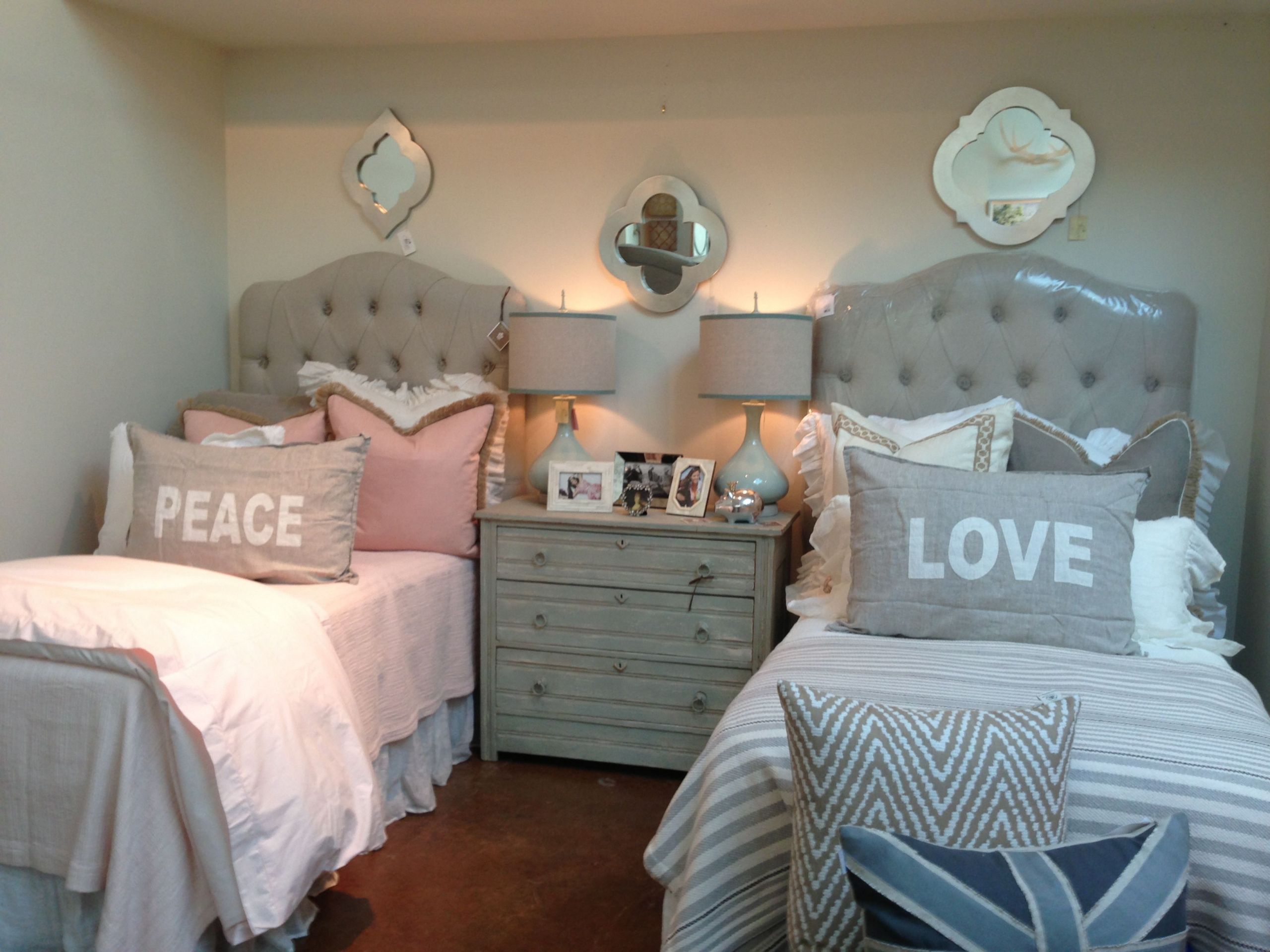 Boy And Girls Bedroom Ideas
 Girls & Boys twin beds too cute in 2019