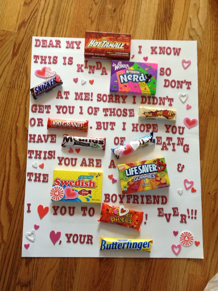 Boyfriend Valentines Gift Ideas
 What I made my boyfriend for Valentines day