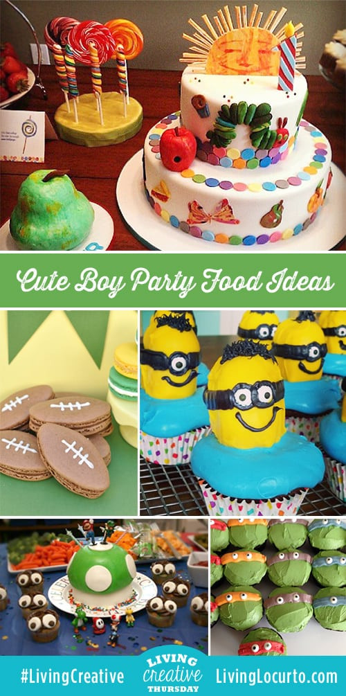 Boys Birthday Party Food Ideas
 Boy Birthday Party Cute Food Ideas