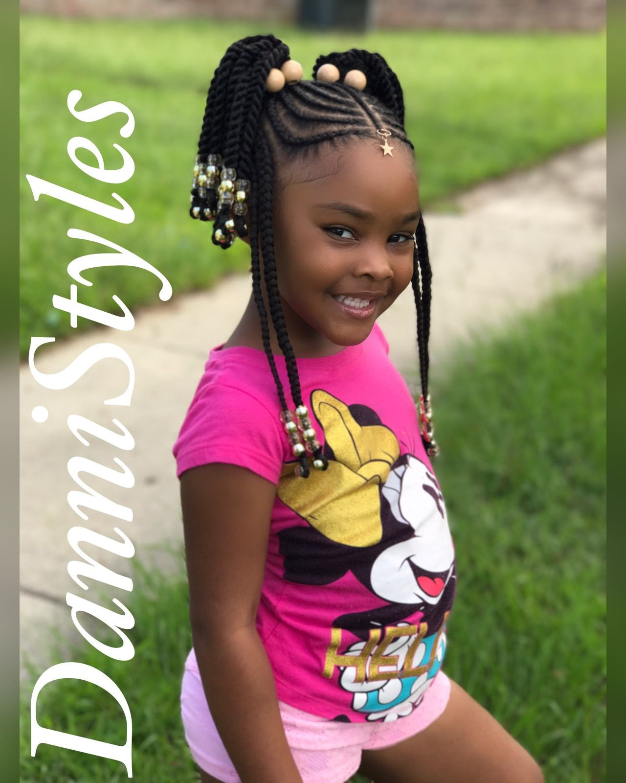 Braided Hairstyles For Little Kids
 Tribal Braids for kids DanniStyles in 2019