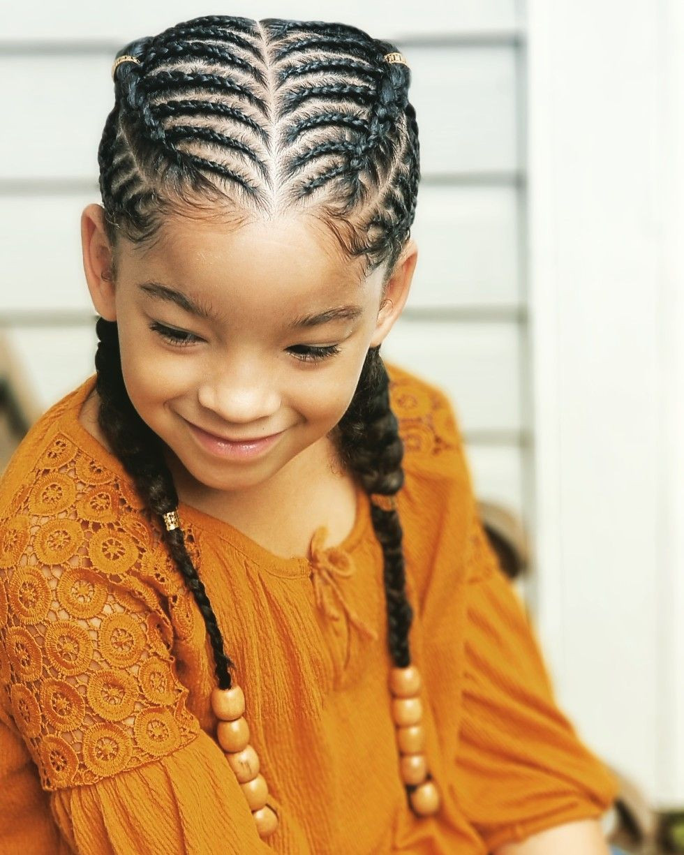 Braiding Hairstyles For Black Kids
 Kid cornrows kid hairstyles BraidsByTeshia Instagram