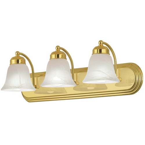 Brass Bathroom Vanity Light
 3 light bathroom Vanity bath lighting brass gold finish