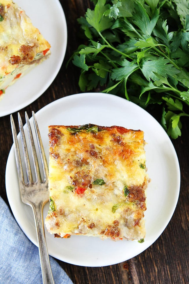 Breakfast Casserole With Potatoes Sausage Eggs And Cheese
 Sausage Breakfast Casserole