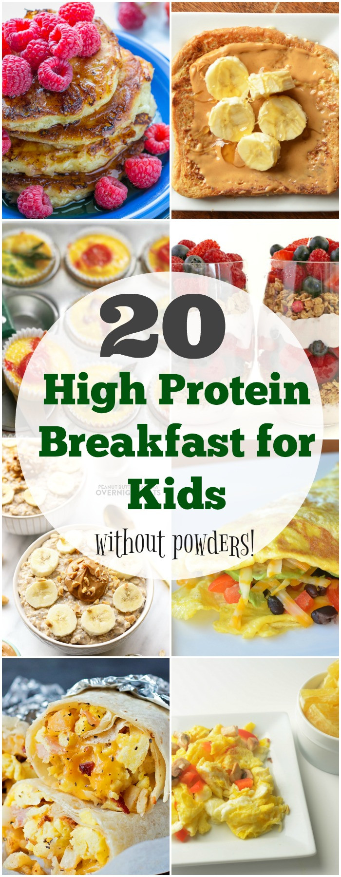 Breakfast Foods For Kids
 20 High Protein Breakfast Ideas for Kids The Organized Mom