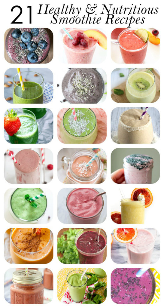 Breakfast Smoothie Recipe
 21 Healthy Smoothie Recipes for breakfast energy and