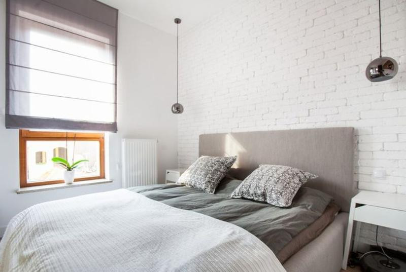 Brick Wallpaper Bedroom
 White Brick Walls in 25 Contemporary Bedrooms Rilane