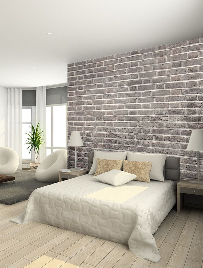Brick Wallpaper Bedroom
 New Collection Texture Effect Wallpaper Murals