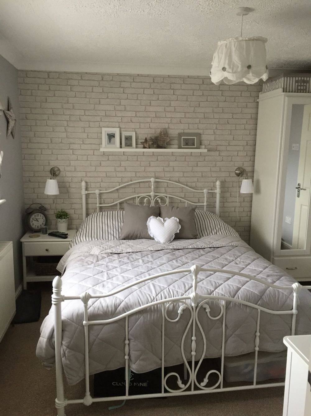 Brick Wallpaper Bedroom
 Brick wallpaper … in 2019