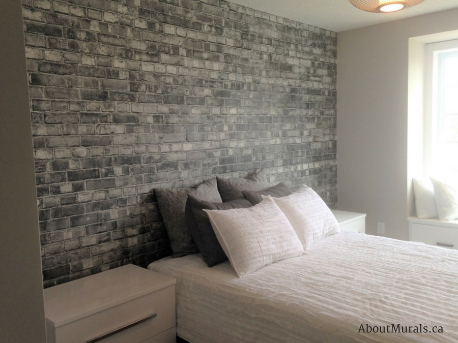 Brick Wallpaper Bedroom
 Grey Brick Wallpaper