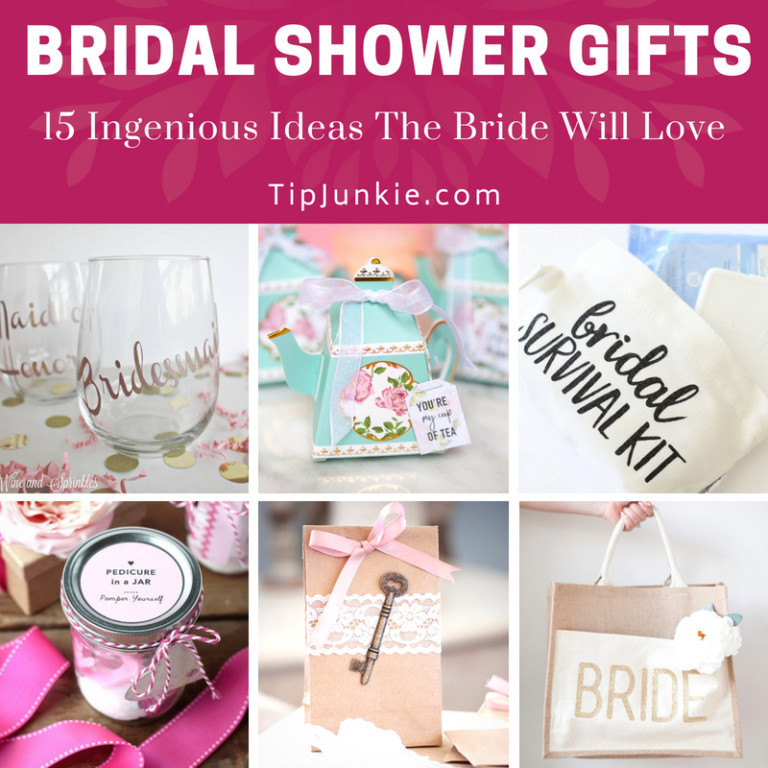 Bridal Shower Gifts Vs Wedding Gifts
 18 Ingenious Bridal Shower Gifts the Bride Will Love – Tip