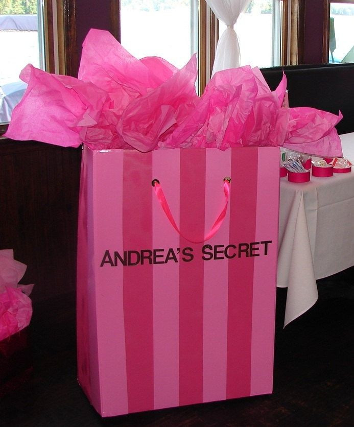 Bridal Shower Gifts Vs Wedding Gifts
 Victoria Secret "Ashley s Secret" Themed Bridal Shower