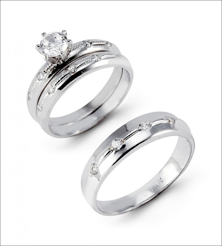 Bride And Groom Wedding Ring Sets
 bride and groom wedding ring sets 47 Best Inspiration