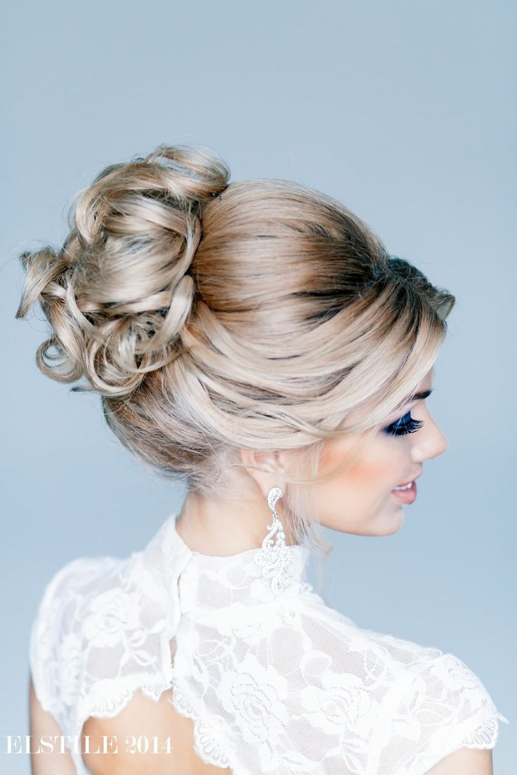 Bridesmaid Hairstyles Pinterest
 145 best images about Feminine Bridal Hair on Pinterest