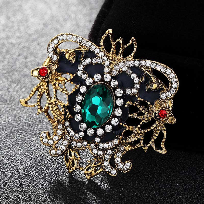 Brooches Jewellery
 Fashion Trendy Wedding Brooches Bouquet Shiny Fine