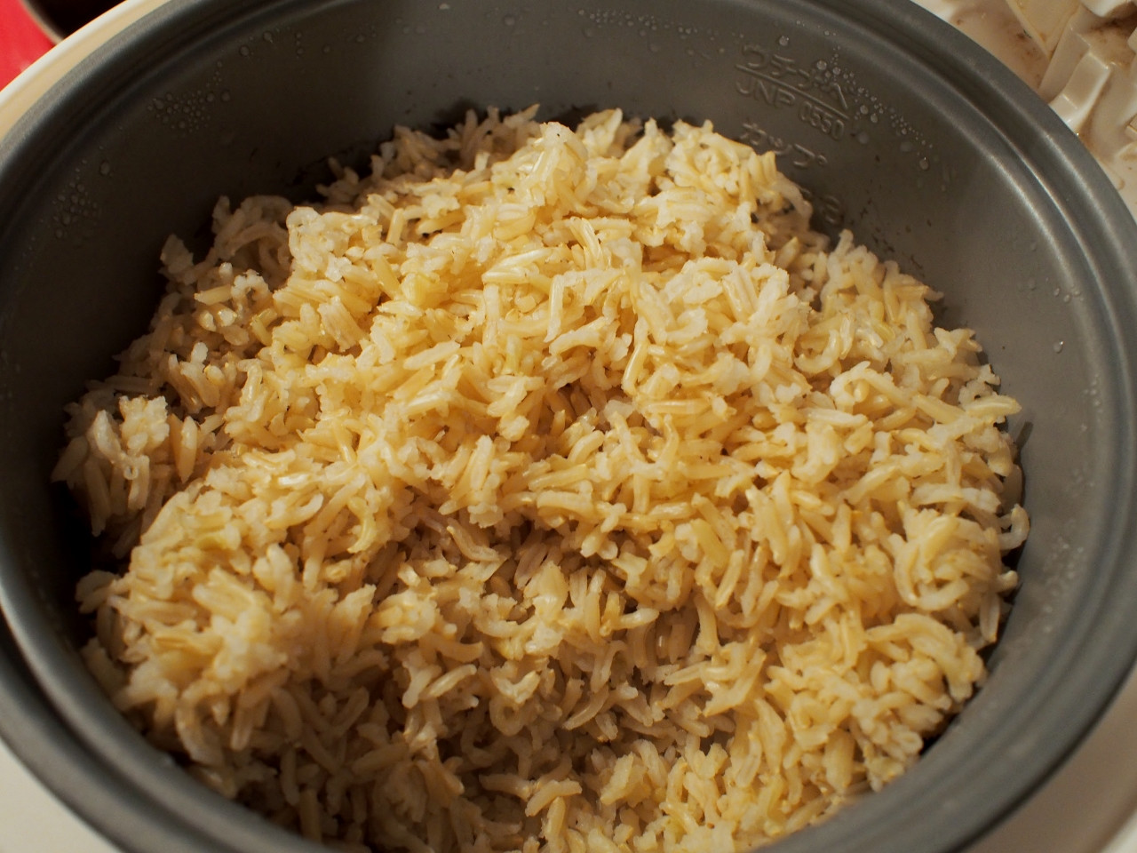 Brown Basmati Rice
 Vegan Ve able Bibimbap