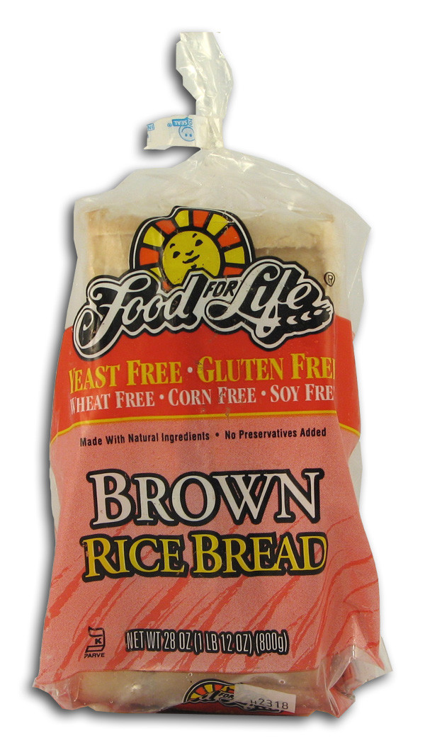 Brown Rice Bread
 It Really Works Food for Life Yeast Free Wheat