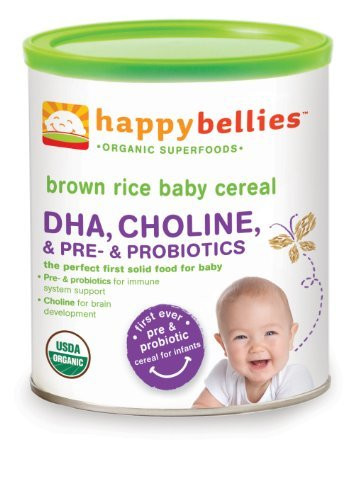 Brown Rice Cereal Baby
 Happy Baby Happybellies Brown Rice Baby Cereal 7 oz