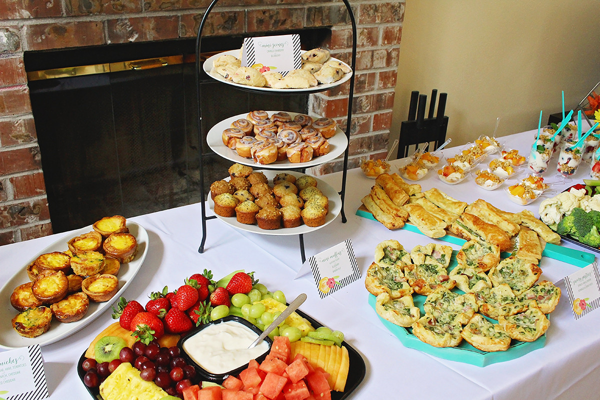 Brunch Party Food Ideas
 Graduation Party A Bright and Cheery Brunch – A Well