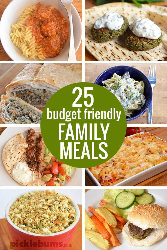 Budget Dinner Ideas
 Bud Friendly Family Dinners Recipes