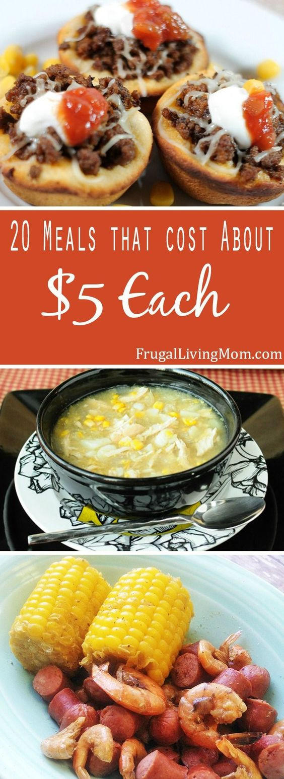 Budget Dinner Ideas
 Meal ideas Meals and The list on Pinterest