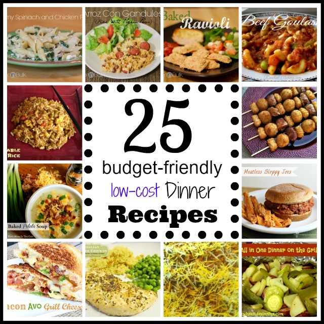 Budget Dinner Ideas
 25 Bud Friendly Dinner Recipes About A Mom