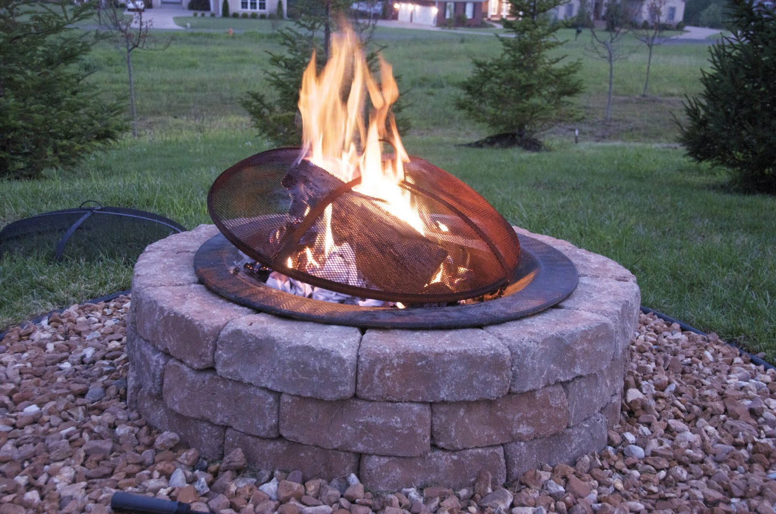 Build Your Own Firepit
 How to build an outdoor firepit The Polkadot Chair
