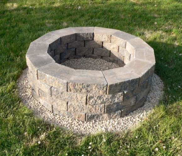 Build Your Own Firepit
 steps to build fire pit DIY