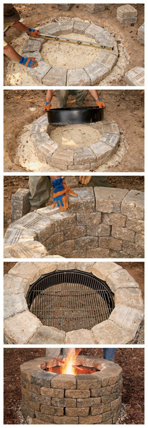 Build Your Own Firepit
 How to Build Your Own Fire Pit