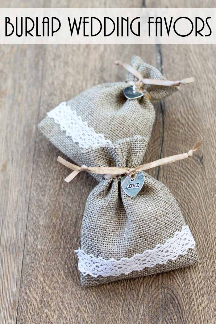 Burlap Wedding Favor Bags
 Burlap Wedding Favor Bags The Country Chic Cottage