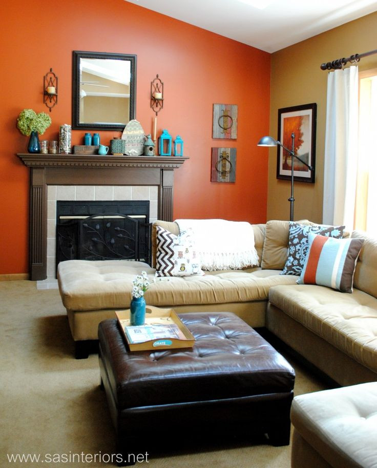 Burnt Orange Living Room Ideas
 16 best Burnt orange and teal living room colors images