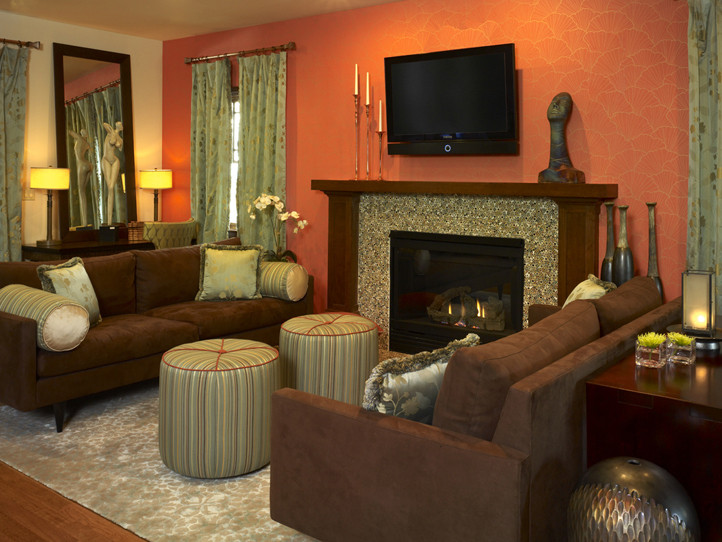 Burnt Orange Living Room Ideas
 Modern Furniture 2013 transitional Living Room Decorating
