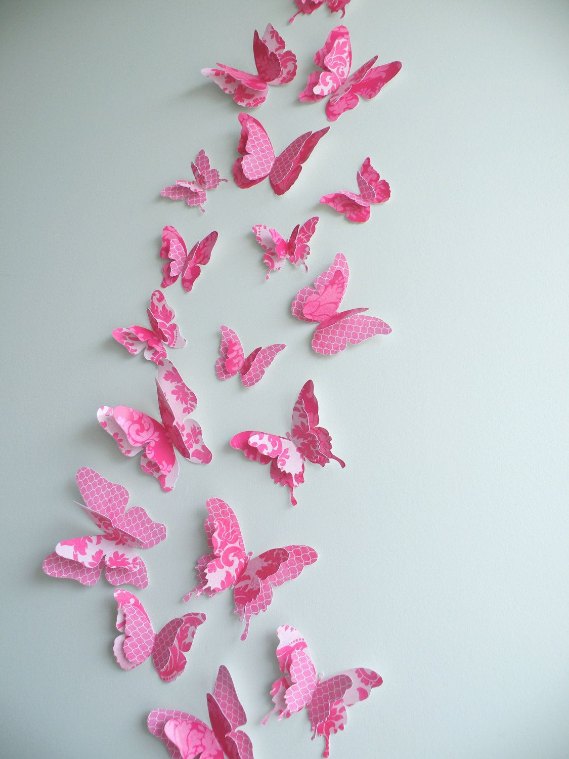 Butterfly Kids Decor
 3D Butterfly wall art to decorate Nursery Children s Room