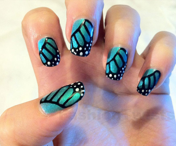 Butterfly Nail Designs
 Go Get A Tip Find and Tips