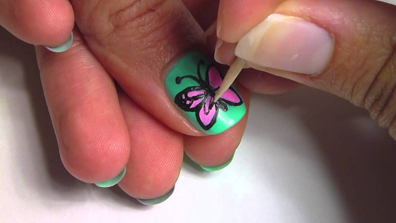 Butterfly Nail Designs
 Butterfly Nail Art