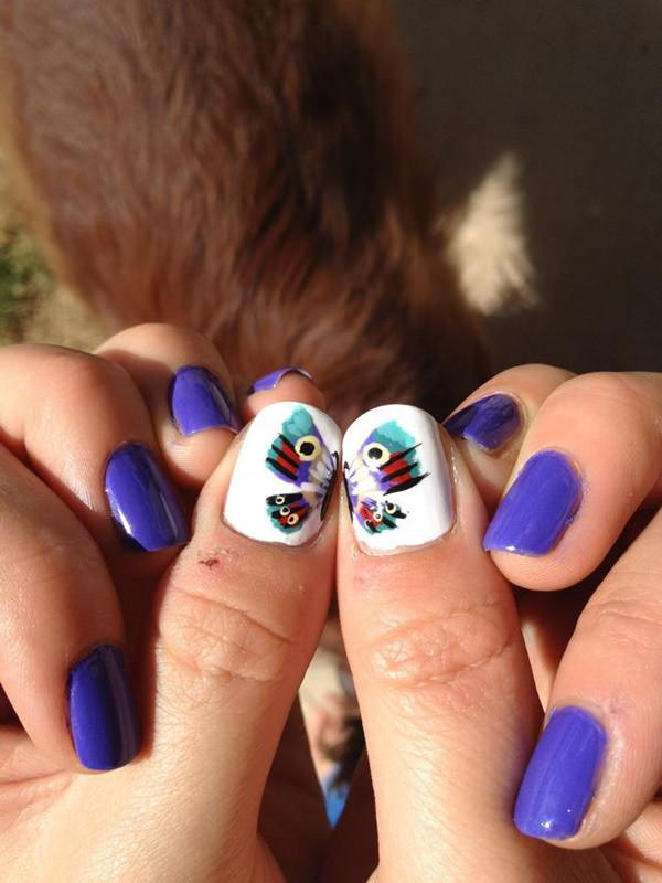 Butterfly Nail Designs
 30 Beautiful Butterfly Nail Art Designs That You Will Need