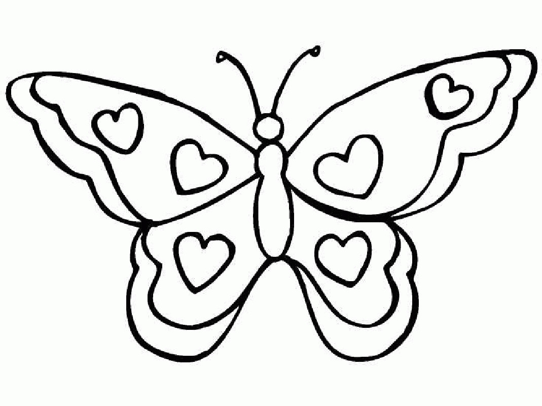 Butterfly Printable Coloring Pages
 Coloring Pages Butterfly Free Printable Coloring Pages