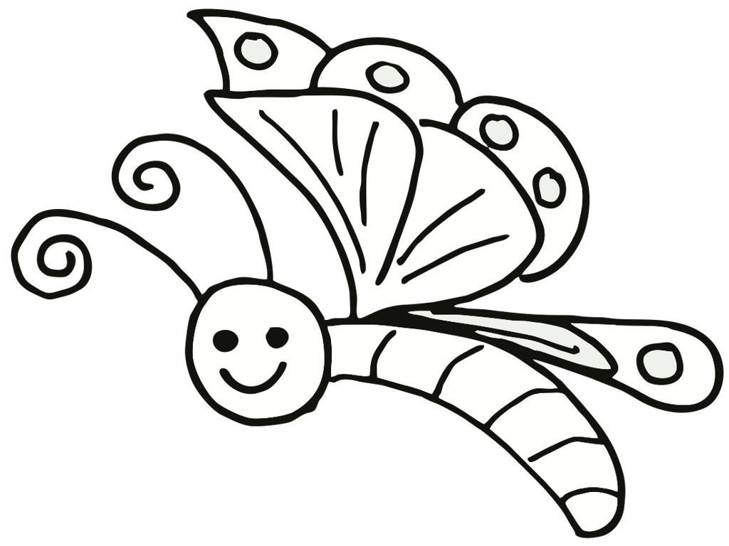 Butterfly Printable Coloring Pages
 Free Printable Butterfly Coloring Pages For Kids